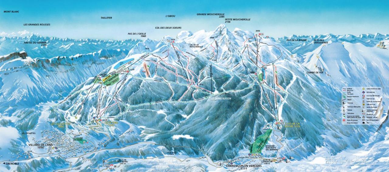 Les Balcons De Villard, Studio Chaleureux 4-6 Pers 50M Des Pistes, Balcon Expose Sud, Draps Non Compris Exterior photo